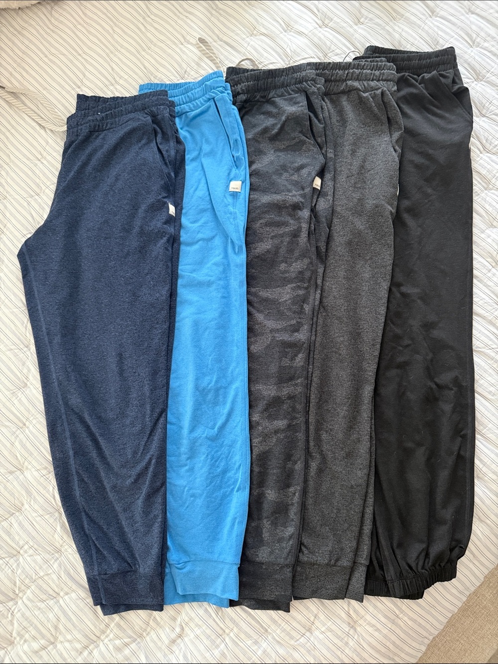 Vuori Performance Jogger Bundle - Navy, Blue, Camo, Charcoal & Black